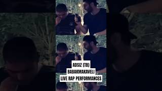 @adsizrapper &  @BabakMakaveli  LIVE RAP PERFORMANCES #turkishrap #tabriz #iran #rap #live #trap Resimi