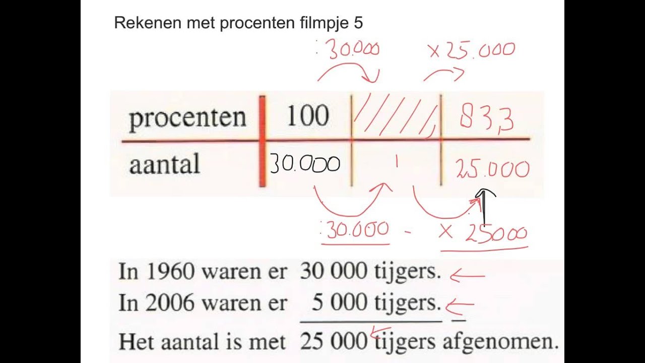 procenten filmpje 5 - YouTube