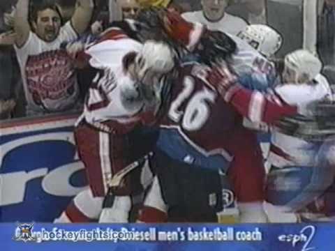 Mike Keane vs Tomas Holmstrom, Brent Severyn vs Aa...