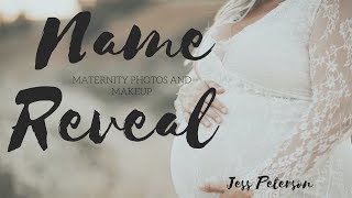 Maternity Photos and Name Reveal