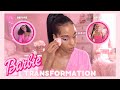 BARBIE TRANSFORMATION | trying New Barbie makeup, Barbie Haul, GRWM, Pack my Barbie Bag