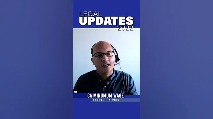 California Minimum Wage Increases in 2022