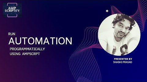 Automate with #AMPScript - Using SOAP API to Start Automations