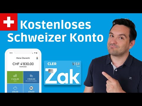 Kostenloses Schweizer Konto - Zak Erfahrungsbericht ???| Auswanderluchs + 50sFr Gutscheincode AWLZAK