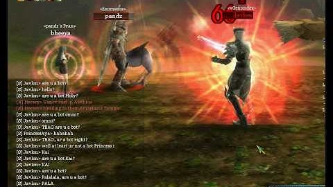 AIKA Online: bot named pandz from Lenaria