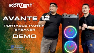 Konzert Avante 12 I Portable Party Speaker