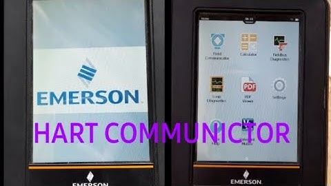 Hart #Transmitter #calibration by Emerson #Hart communicator at #boiler
