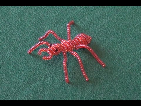 Схема муравей из бисера