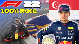 F1 2023 Mod - Let&#39;s Defend Verstappen&#39;s World Title #19: 100% Race Singapore