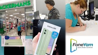 Come shop with me | Ackermans | Foneyam | Samsung Galaxy A05 | Unboxing
