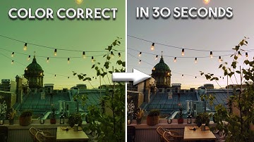 Color Correct Your Image in 30 seconds | Areeb Productions