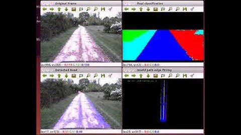 Unstructured road detection and perdition