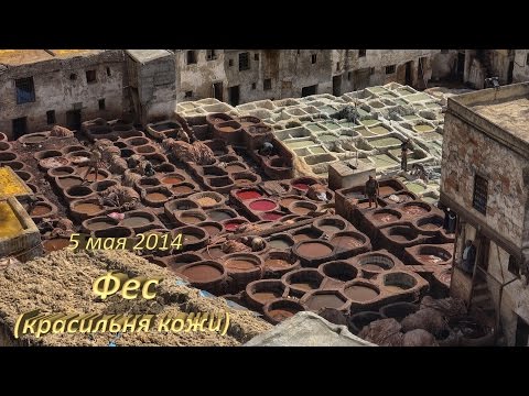 Часть 12. Путешествие. Марокко. Фес (красильни кожи)
