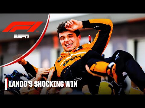 How did Lando Norris get his first-ever win in Miami?! 