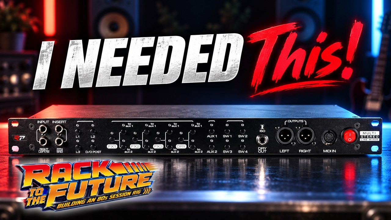 Rack To The Future Ep. 6: Red Seven Multi Stereo Line Mixer
