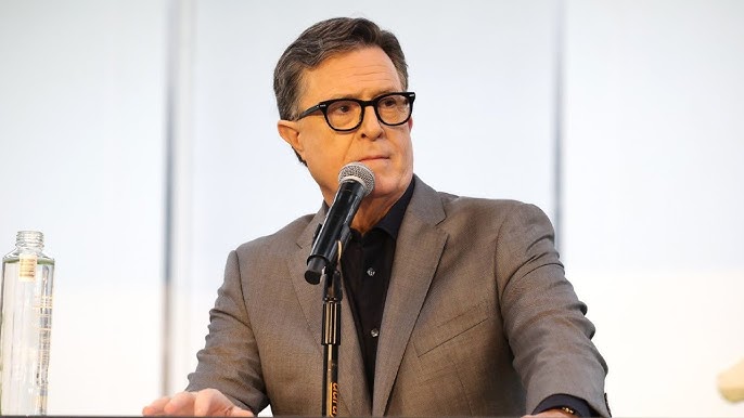 Left's meltdown over Stephen Colbert's show being axed exposes their  'narcissism' - YouTube