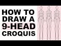 Drawing the 9-Heads Fashion Croquis: a Step-by-Step Tutorial for Beginners