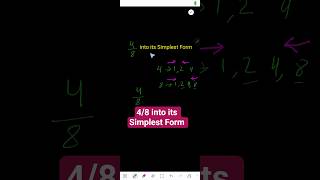 Simplify 48 Into Its Simplest Formlowest Termsreduced Form