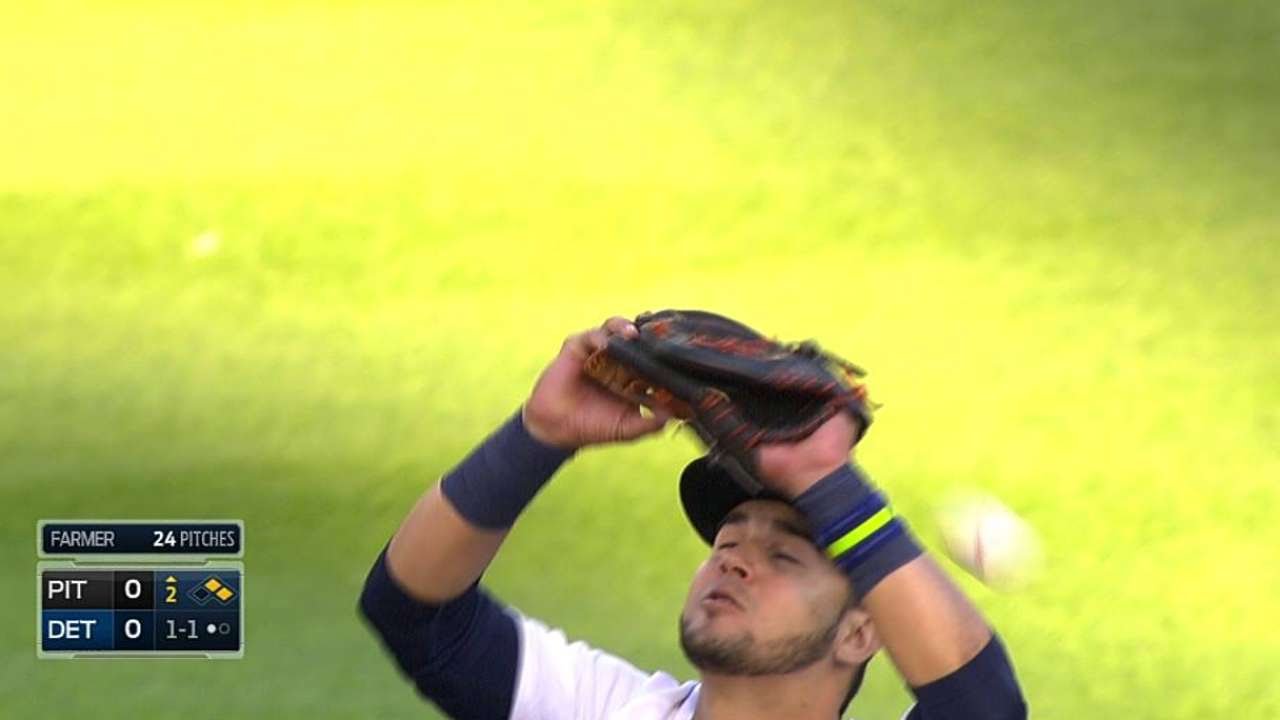 Mercer out on infield fly rule after gaffe youtube