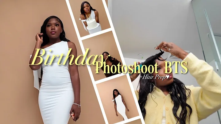 Birthday Photoshoot Vlog + Prep : GRWM , Cake , Hair , Makeup | Vlogmas Day 2 🎄✨ 