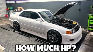 How much HP does a stock JZX100 CHASER really make?