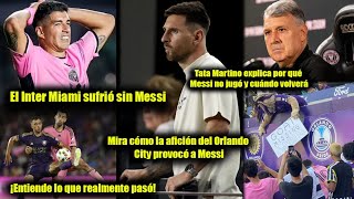 Entiende por qué Messi no estuvo en el partido contra entre Inter y Orlando City y cuándo regresará!