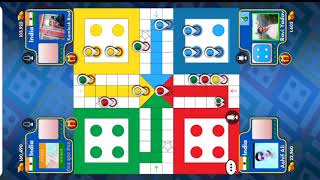 Ludo game 4 player kaise khele online ! king of ludo dice game with voice chat screenshot 2