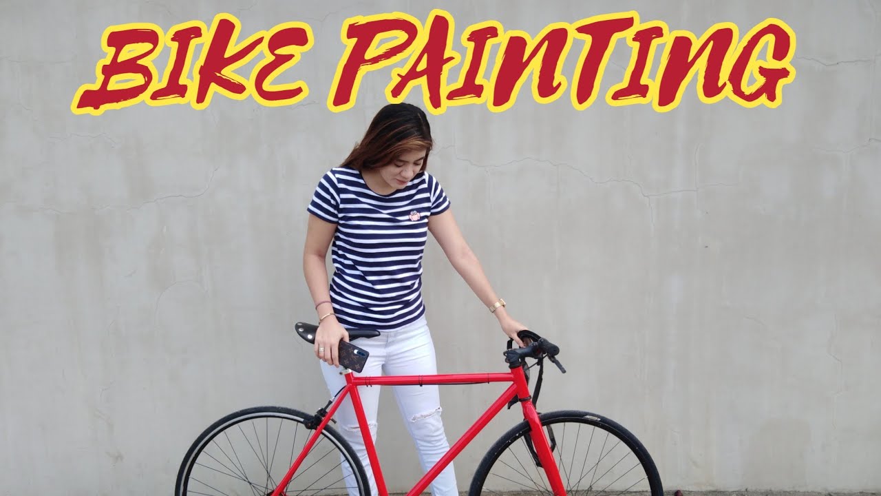PAINTING STEEL FRAME BIKE BATANGAS CITY, PHILIPPINES YouTube