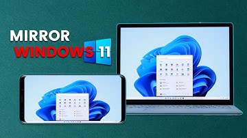 How to Screen Mirror Android to Windows 11! - Mirror Android Screen to ANY PC 2021/2022