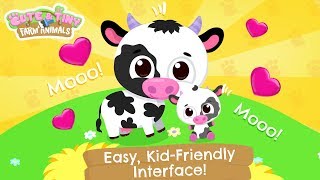 Cute & Tiny Farm Animals - Baby Pet Village | Mobile Games for Toddlers screenshot 2