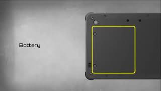 Caxa0 10.1 Semi-Rugged Tablet Con Procesador Intel Celeron Processor N3350