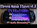 Eleven Music Player v6.0 - PS Vita Utility