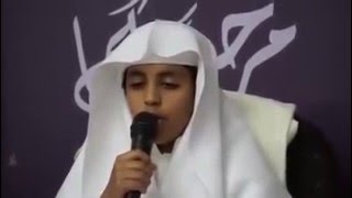 صالح ابن الشيخ ماهر المعيقلي  يختم القرآن ثم يسجد