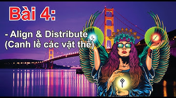 Tự Học CorelDraw 2020 Bài 4 – Canh Lề Các Objects - Align and Distribute