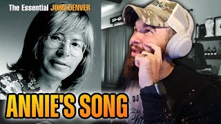 First Time Hearing JOHN DENVER - ANNIE'S SONG (REACTION)