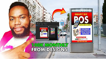 How to Make ₦100K/month Designing a POS Banner in CorelDRAW (Full Tutorial)