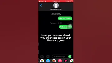 Why IPhone Messages Are Green Ios Wwdc23 Iphone Ipad Ipods 