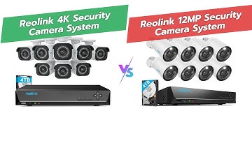 REOLINK 4K vs 12MP Security Camera 🛡️✨