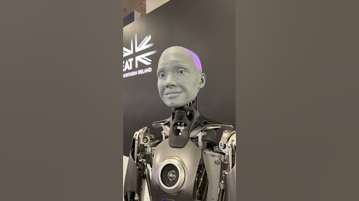 Ultra realistic humanoid robot Ameca
