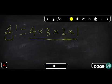 What does an exclamation mark(!) mean in math!
