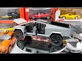 Satisfying Unboxing Model car Ford Mustang Shelby GT500 Tesla Cybertruck BMW i8 Toyota Camry