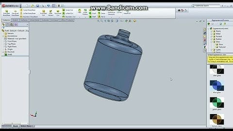 Shell features in Solidworks 2017