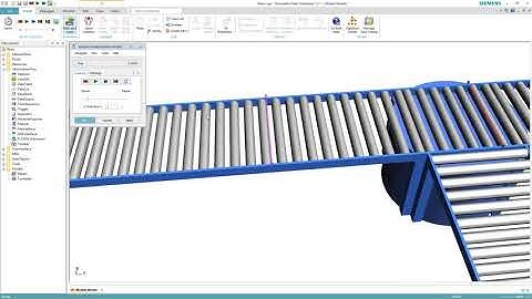 Tecnomatix Plant Simulation - Virtual Commissioning using PLCSIM Advanced