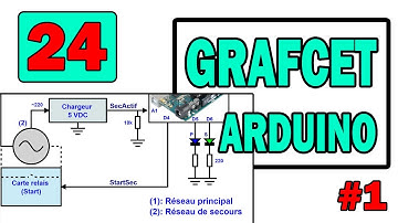GRAFCET | ARDUINO #24: Inverseur de source : Réseau de secours Arduino - Partie 1[TUTO]
