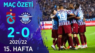 Trabzonspor 2-0 Adana Demirspor MAÇ ÖZETİ | 15. Hafta - 2021/22