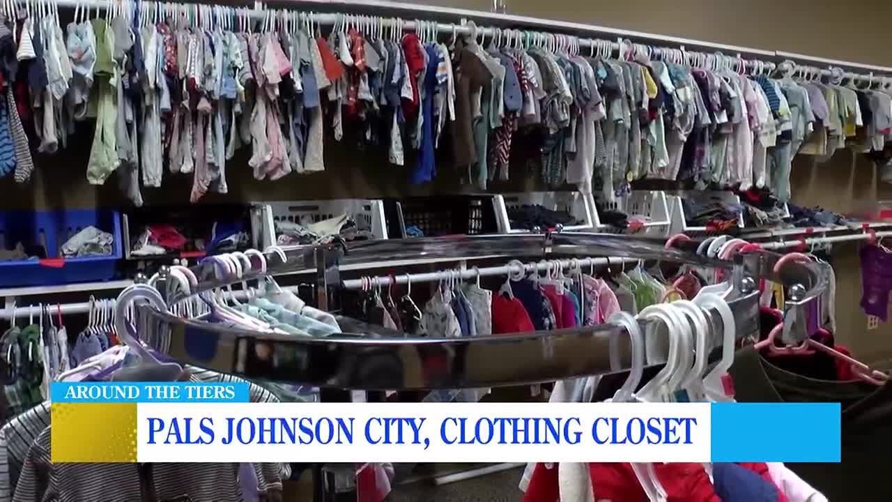 The PAL Family Resource Center in Johnson City shows of their Clothing Closet