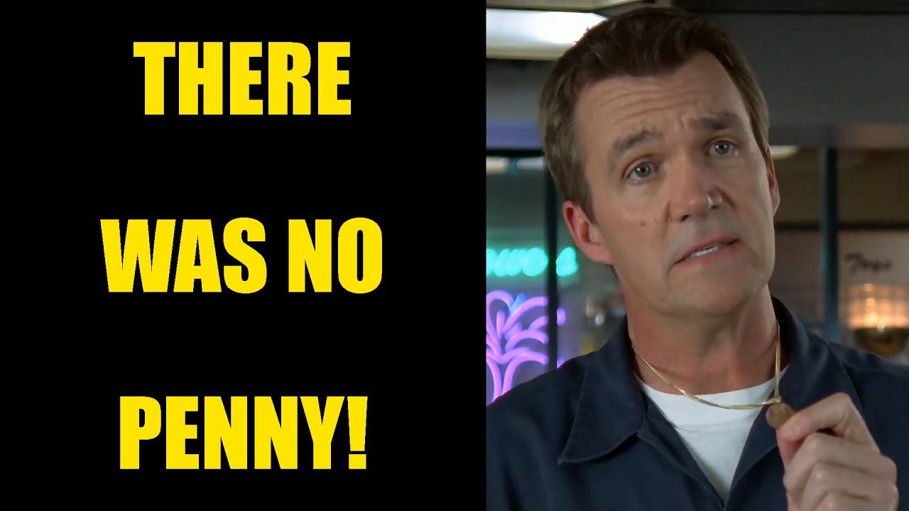 There was no penny in the door, and I can prove it, also spoilers for