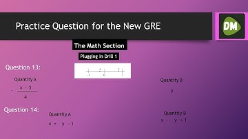 GRE Math Practice: Plugging In |Inequalities and Quantitative Comparison Problems Explained