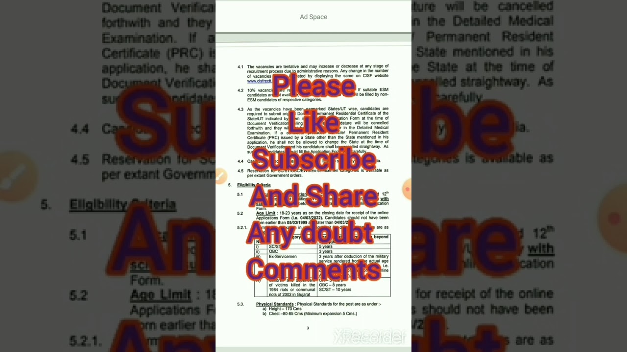 🎁💯 CISF Syllabus 2022||CISF fireman vacancy 2022|CISF recruitment 2022|CISF new vacancy 2022