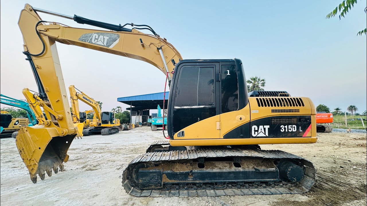 CAT315DL ไฟฟ้าครบ ระบบดี ￼ เครื่องปั๊มแห้งโซ่สวยช่วงล่างดีเอวแน่น720000รถพร้อมทำงานเอกสารเล่มทะเบียน